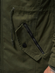 Veste d'hiver homme kaki OZONEE JD/391Z