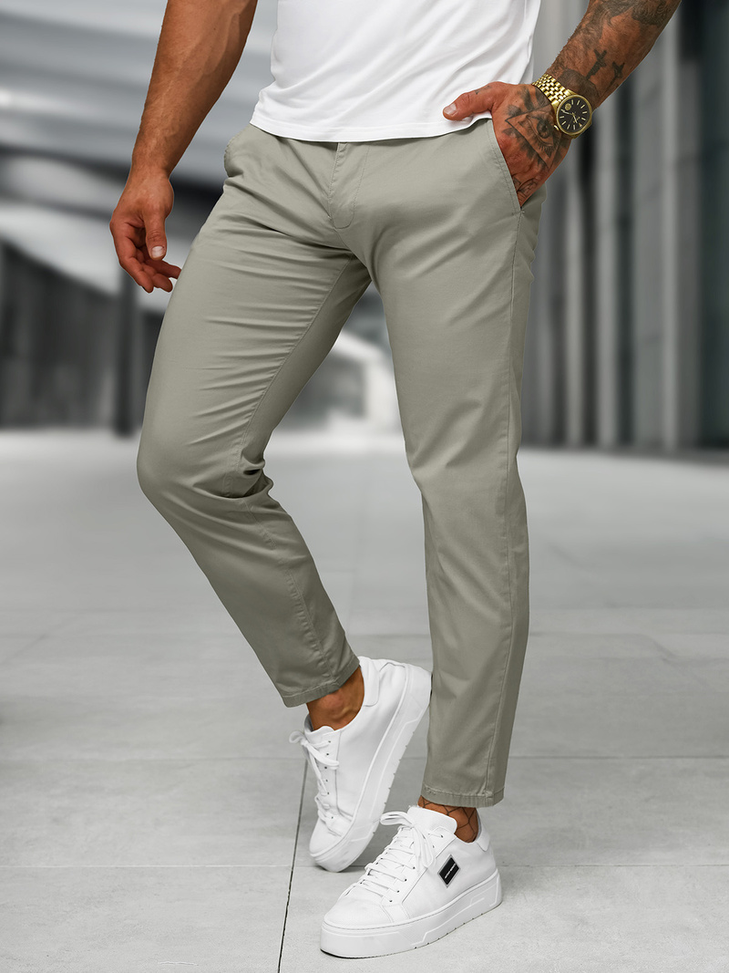 Pantalon Homme Gris OZONEE BL/SK222/5