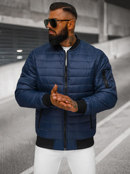 Veste Homme Bleu foncé OZONEE JS/MY02Z
