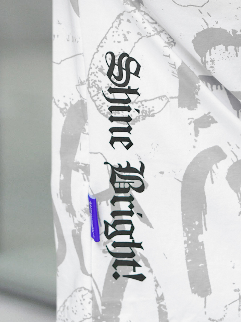 T-shirt Homme Blanc OZONEE O/YN2/621Z