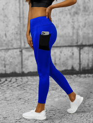 Legging Femme Bleu OZONEE O/XL009/9