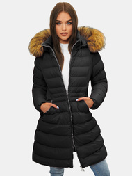Veste Femme Noir OZONEE JS/5M753/392