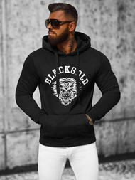 Sweatshirt Homme Noir OZONEE NB/MF2007