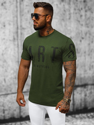 T-shirt Homme Vert OZONEE O/1180Z