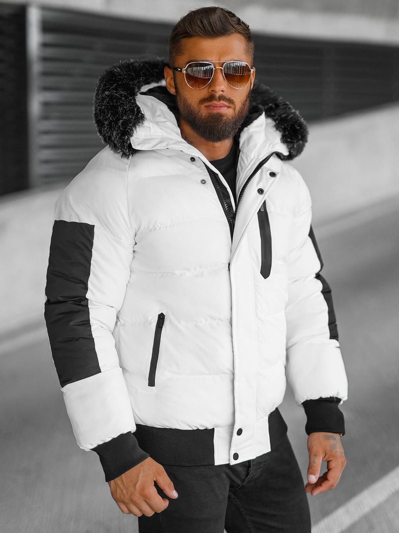 Veste Homme Blanc OZONEE O/M798Z