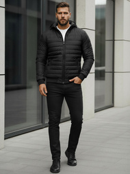 Veste Homme Noir OZONEE JS/MY13Z