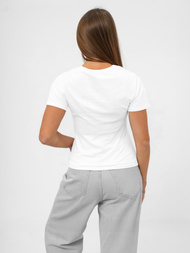 T-shirt femme blanc OZONEE JS/96T678/1