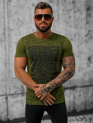 T-shirt Homme Vert OZONEE O/T122/29Z