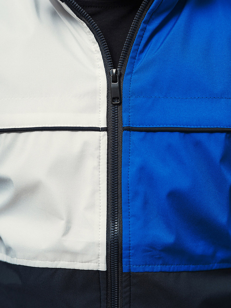 Veste Homme Bleu Foncé OZONEE JS/84M3003/215