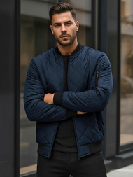 Veste Homme Bleu foncé OZONEE JS/MY01Z