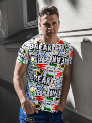 T-Shirt Homme Coloré OZONEE O/BL60Z