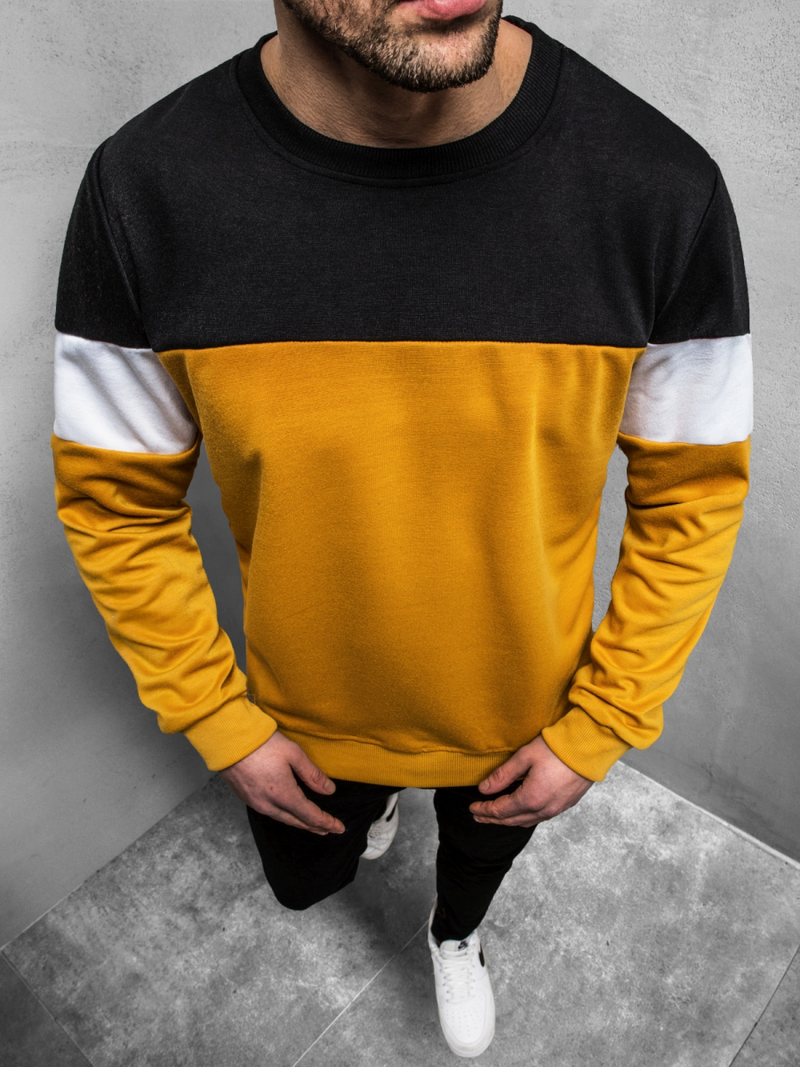 Sweatshirt Homme Camel OZONEE JS/JZ11053Z