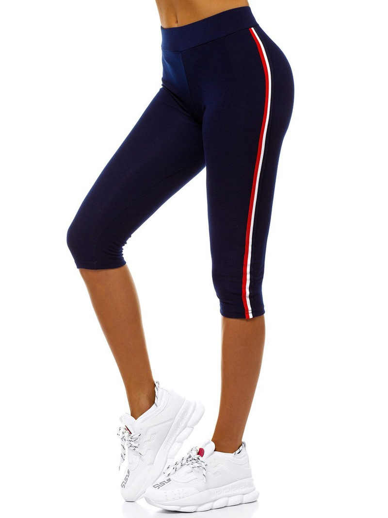 Legging femme Bleu foncé OZONEE JS/1037/B4