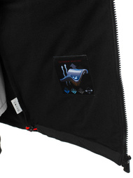 Veste Homme Noir et rouge OZONEE GE/12267