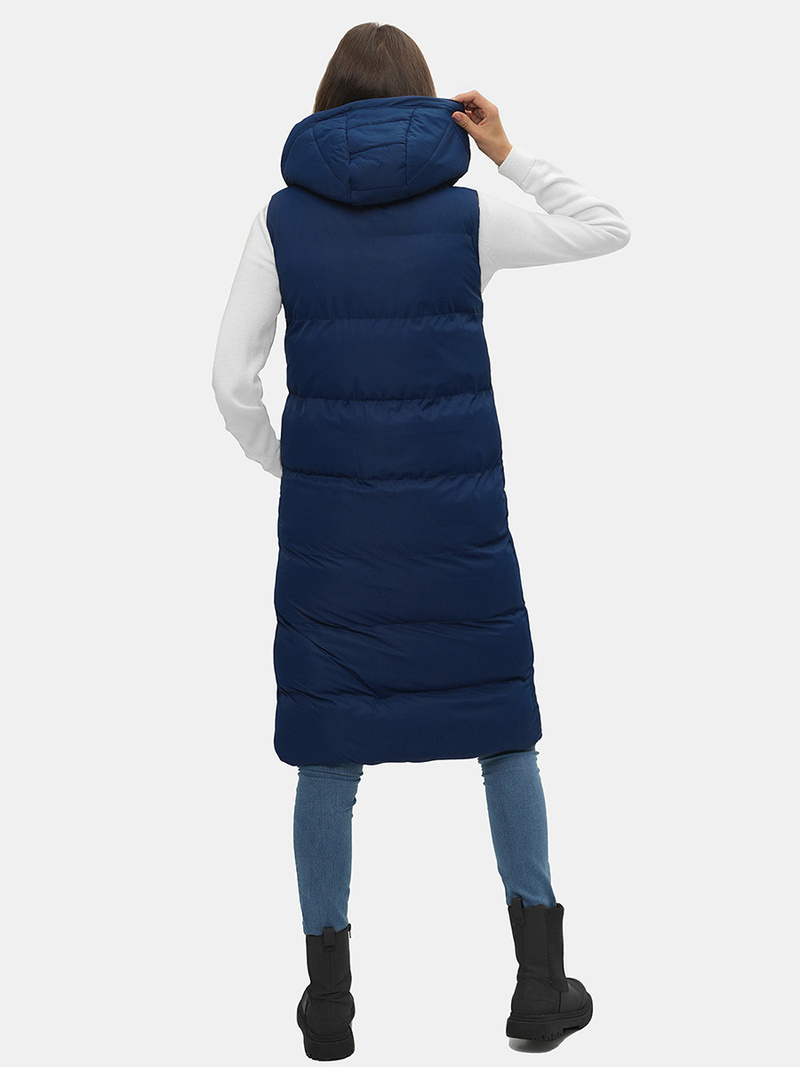 Gilet femme bleu foncé OZONEE JS/M728/215