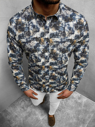 Chemise Homme Coloré OZONEE O/2422