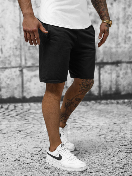 Short Homme Noir OZONEE JS/8K100/3Z