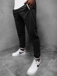 Pantalon de survêtement Homme Noir OZONEE A/2134Z