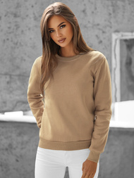 Sweat Femme Beige OZONEE JS/W01/6Z