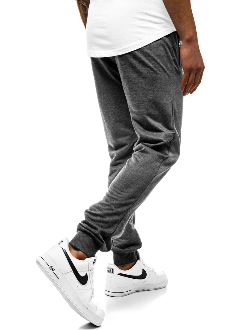 Pantalon de survêtement Homme Gris foncé JS/XW032S