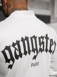 Sweatshirt Homme Blanc OZONEE O/B7548