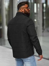 Veste Homme Noir OZONEE JS/62M9508/392