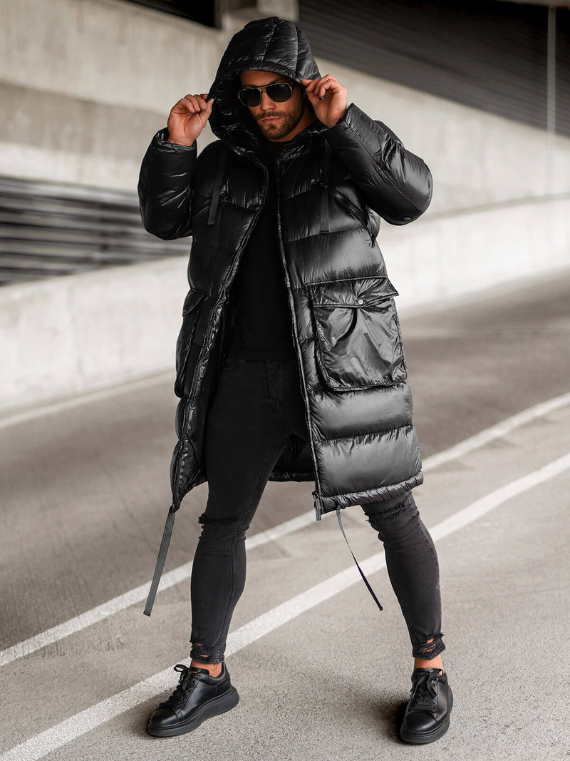 Veste homme noir OZONEE O/M3205Z