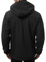 Veste Homme noir et orange OZONEE GE/12267