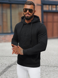 Sweatshirt Homme Noir OZONEE NB/MF2012