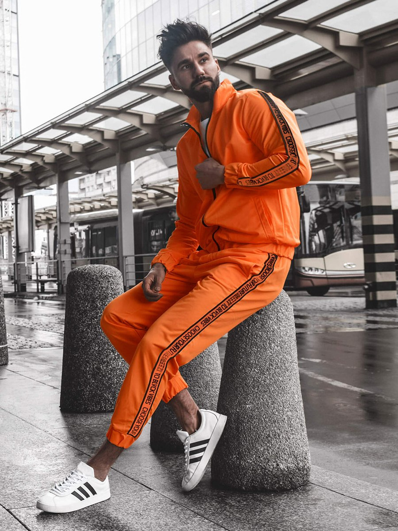 Pantalon de survêtement Homme Orange OZONEE B/10018