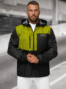 Veste Homme Noir OZONEE JS/22M311/392Z