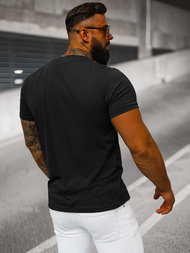 T-shirt Homme Noir OZONEE JS/712005Z