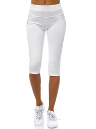 Legging femme Blanc OZONEE JS/1041/A11