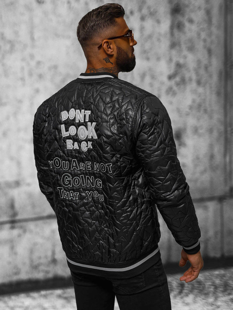 Veste Homme Noir OZONEE O/TB9152