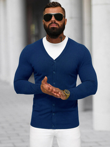 Pullover Homme Bleu Foncé OZONEE NB/MM6006/5Z