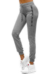 Pantalon de survêtement pour femmes Gris OZONEE O/82055