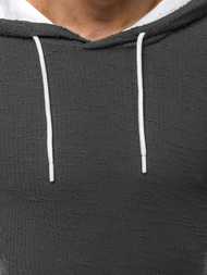 Sweatshirt Homme Gris foncé OZONEE O/1252Z