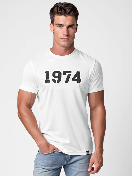 T-shirt Homme Blanc OZONEE NB/MT3130