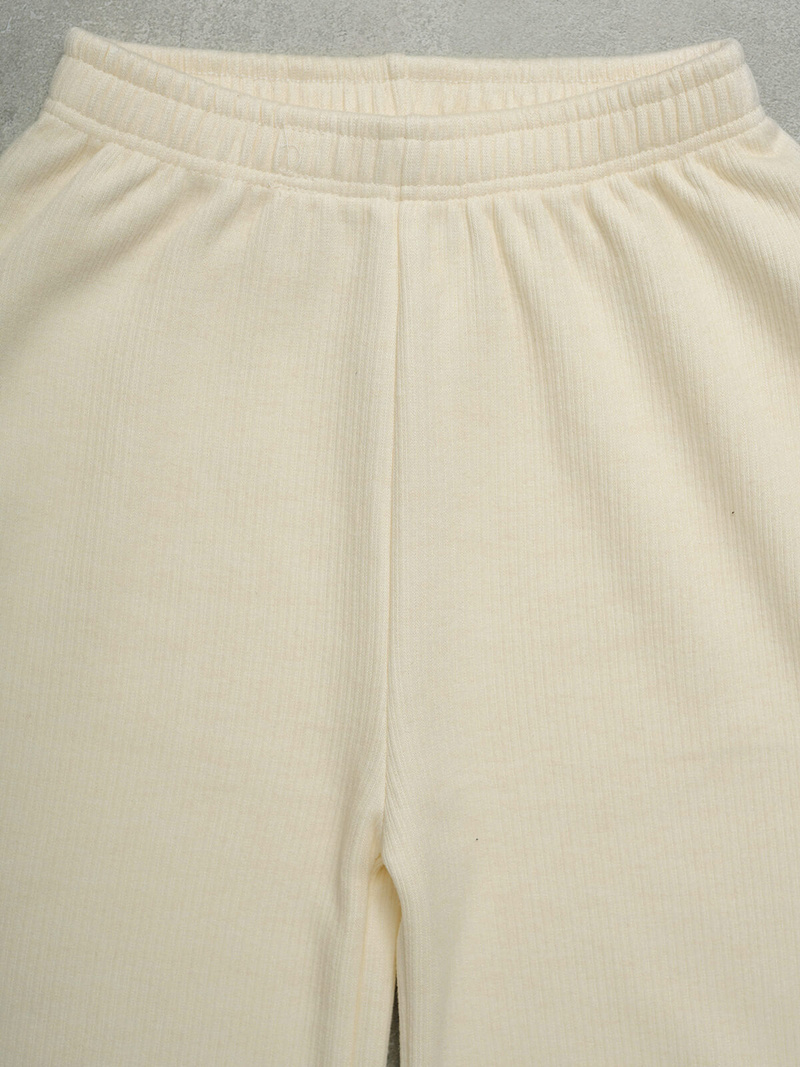 Pantalons pour femmes ecru OZONEE JS/92K526/155