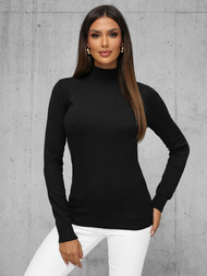Pullover Femme Noir OZONEE JS/8003/9