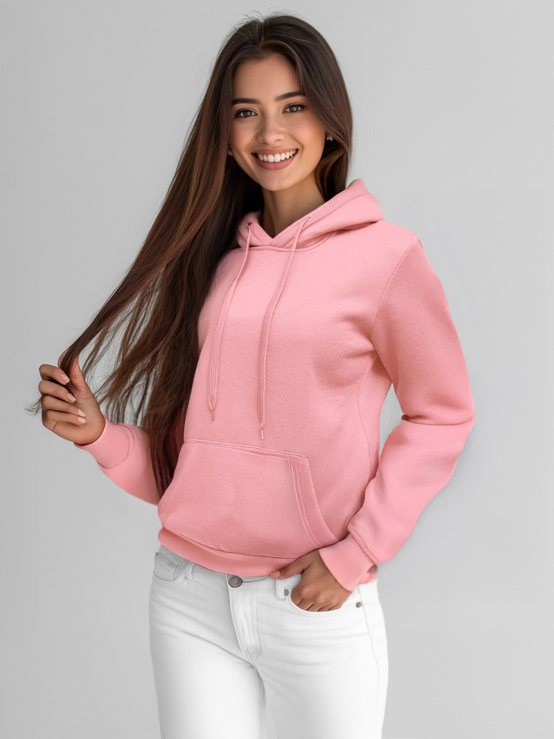 Sweat femme rose poudré OZONEE JS/W02Z