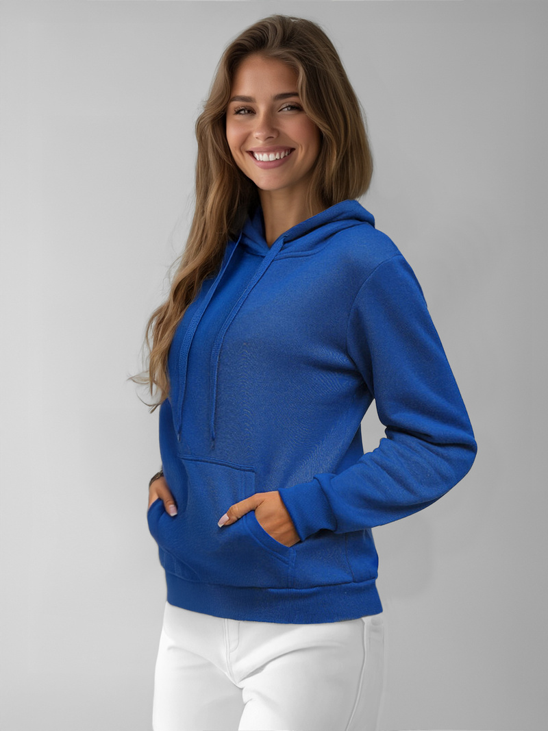 Sweat femme bleuet OZONEE JS/W02/65Z