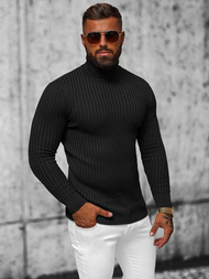 Pullover Homme Noir OZONEE L/1539Z