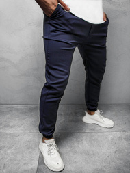 Pantalon Chino Homme Bleu foncé OZONEE DJ/5539