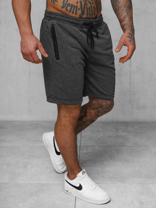 Short Homme Gris Foncé OZONEE JS/17K532/5