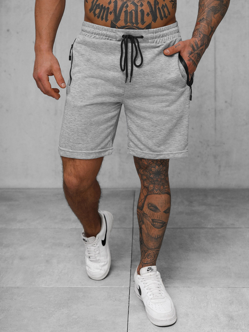 Short homme gris OZONEE JS/17K532/2