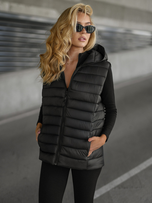 Gilet femme noir OZONEE JS/11Z8225