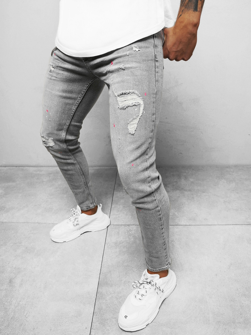 Jean Homme Gris OZONEE O/WE1004