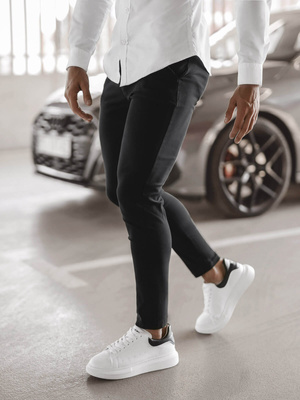 Pantalon Homme Noir OZONEE O/P4049Z