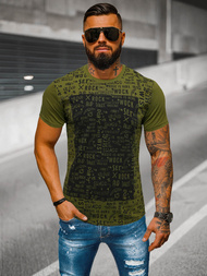 T-shirt Homme Vert OZONEE O/T122/29Z